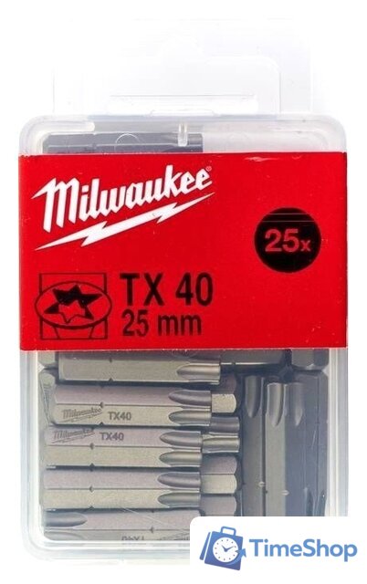 Набор бит Milwaukee 4932399600 (25 предметов) - Изображение №1 — Интернет-магазин Time-Shop