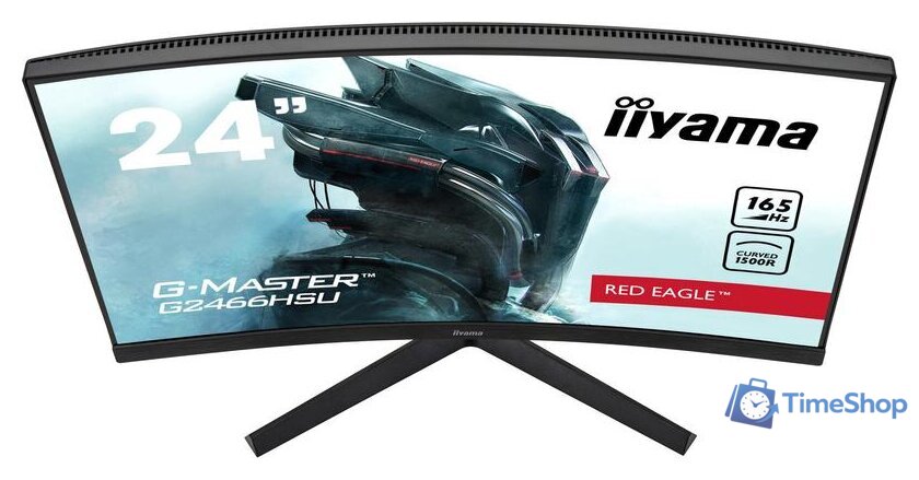 Игровой монитор iiyama G-Master Red Eagle G2466HSU-B1 - Изображение №4 — Интернет-магазин Time-Shop