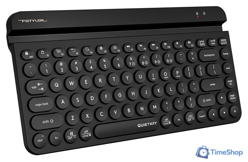 Клавиатура A4Tech Fstyler FBK30 (черный) - Изображение №3 — Интернет-магазин Time-Shop