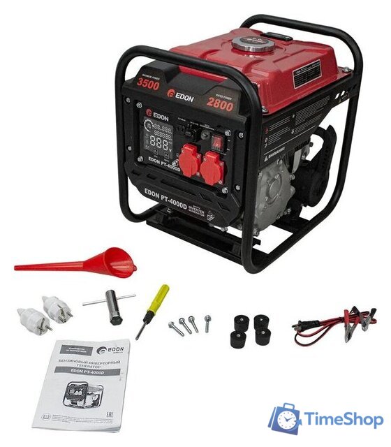 Бензиновый генератор Edon PT-4000D - Изображение №8 — Интернет-магазин Time-Shop