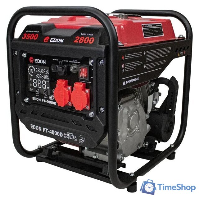 Бензиновый генератор Edon PT-4000D - Изображение №1 — Интернет-магазин Time-Shop