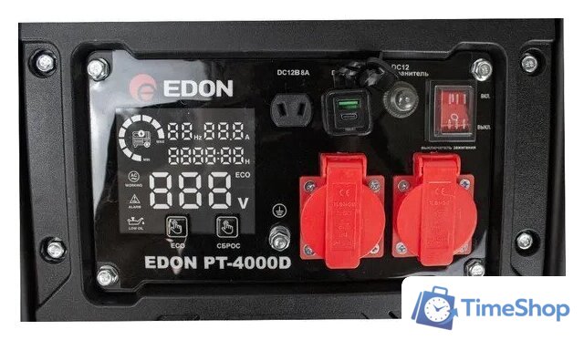 Бензиновый генератор Edon PT-4000D - Изображение №6 — Интернет-магазин Time-Shop