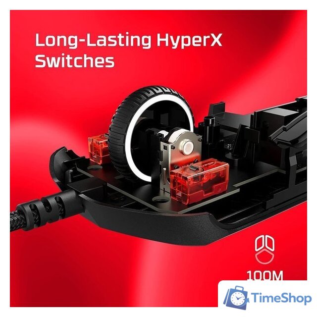 Игровая мышь HyperX Pulsefire Haste 2 (белый) - Изображение №7 — Интернет-магазин Time-Shop
