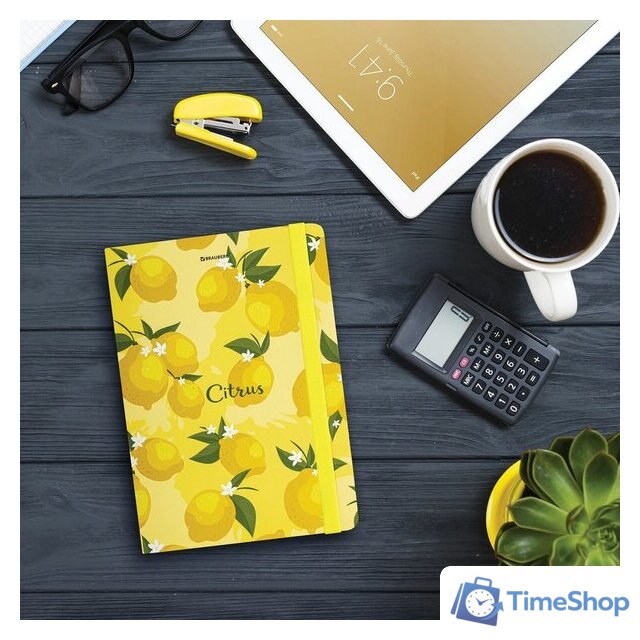 Ежедневник BRAUBERG Lemons 113727 - Изображение №8 — Интернет-магазин Time-Shop