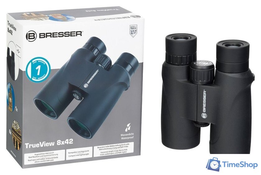 Бинокль Bresser TrueView 8x42 WP 82059 - Изображение №3 — Интернет-магазин Time-Shop