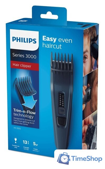 Машинка для стрижки волос Philips HC3505/15 - Изображение №5 — Интернет-магазин Time-Shop