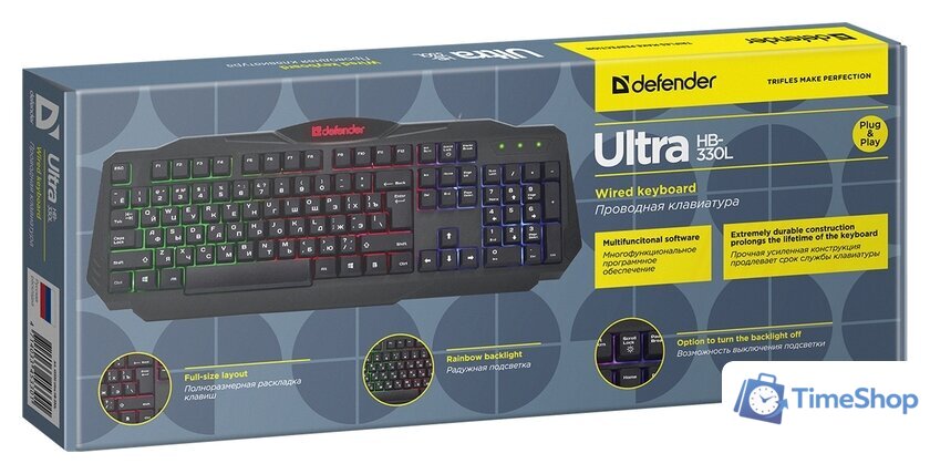 Клавиатура Defender Ultra HB-330L RU - Изображение №2 — Интернет-магазин Time-Shop