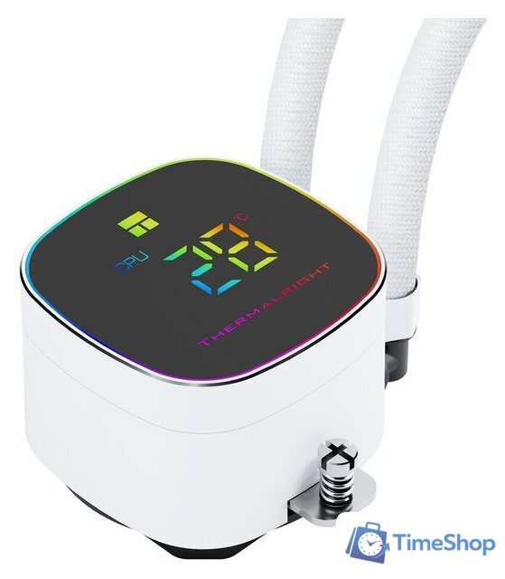 Система жидкостного охлаждения для процессора Thermalright Frozen Horizon 240 Digital ARGB (белый) - Изображение №6 — Интернет-магазин Time-Shop