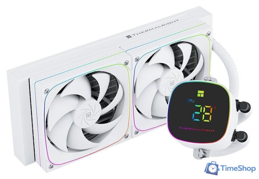 Система жидкостного охлаждения для процессора Thermalright Frozen Horizon 240 Digital ARGB (белый) - Изображение №1 — Интернет-магазин Time-Shop