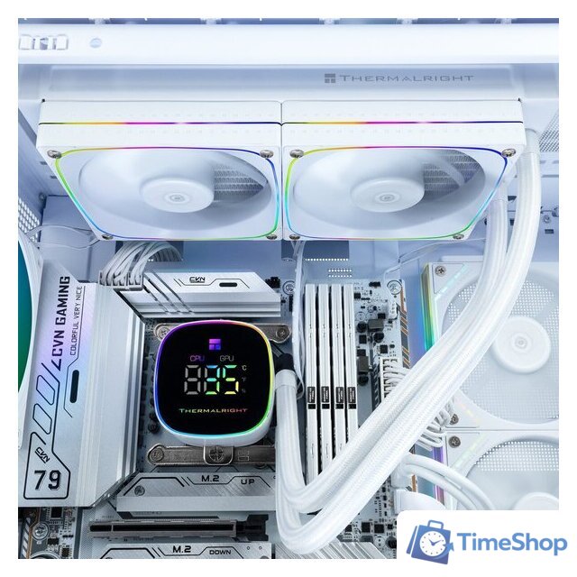 Система жидкостного охлаждения для процессора Thermalright Frozen Horizon 240 Digital ARGB (белый) - Изображение №8 — Интернет-магазин Time-Shop