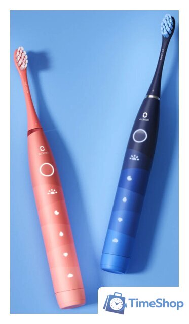Комплект зубных щеток Oclean Find Duo Set Red-Blue - Изображение №1 — Интернет-магазин Time-Shop