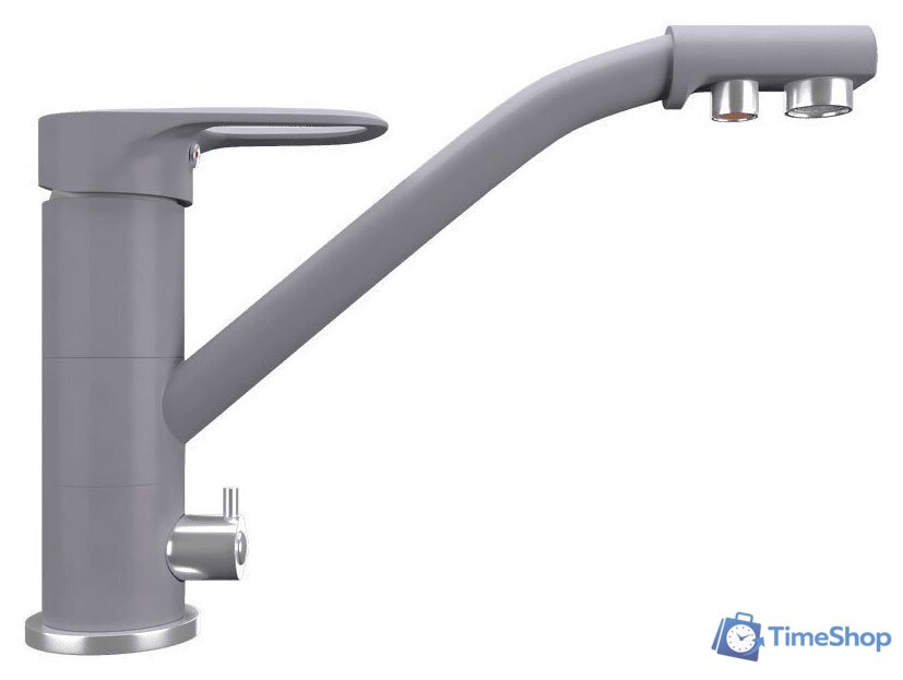 Смеситель MAUNFELD MFQT-10LGR (светло-серый) - Изображение №1 — Интернет-магазин Time-Shop