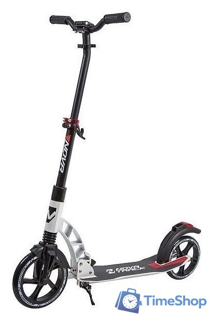 Двухколесный подростковый самокат Novatrack Deft 230FS.DEFT.BWT9 (черный/белый) - Изображение №1 — Интернет-магазин Time-Shop