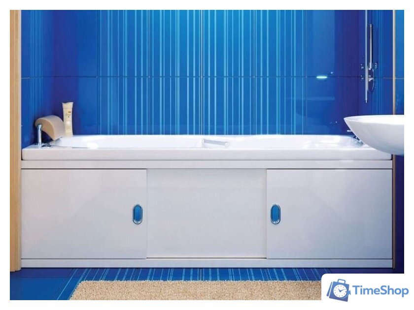 Фронтальный экран под ванну Alavann Still 170 см (белый) - Изображение №1 — Интернет-магазин Time-Shop