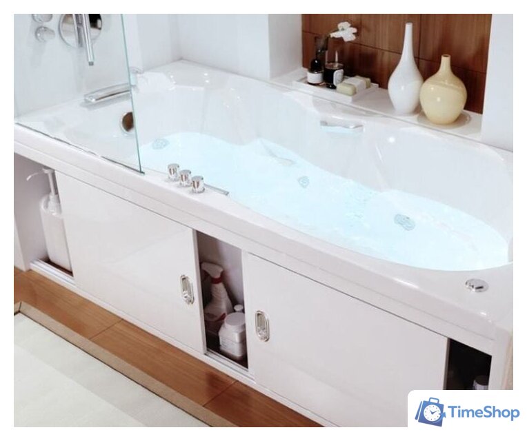 Фронтальный экран под ванну Alavann Still 170 см (белый) - Изображение №2 — Интернет-магазин Time-Shop