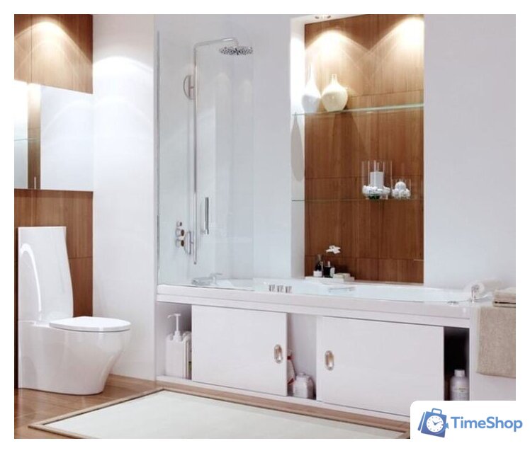 Фронтальный экран под ванну Alavann Still 170 см (белый) - Изображение №3 — Интернет-магазин Time-Shop