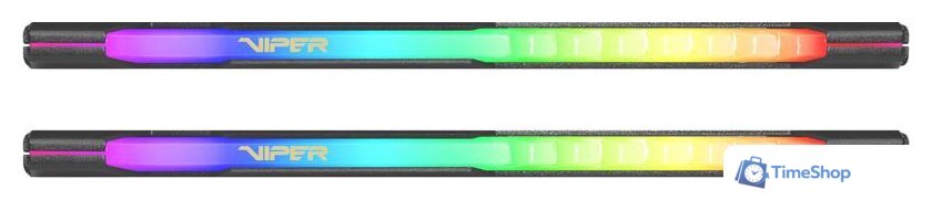 Оперативная память Patriot Viper Steel RGB 2x8GB DDR4 PC4-28800 PVSR416G360C0K - Изображение №3 — Интернет-магазин Time-Shop