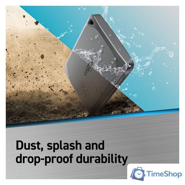 Внешний накопитель Crucial X9 Pro 1TB CT1000X9PROSSD9 - Изображение №3 — Интернет-магазин Time-Shop