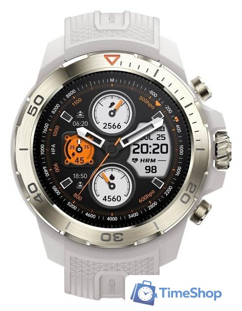 Умные часы Mibro GS Explorer (белый) - Изображение №2 — Интернет-магазин Time-Shop