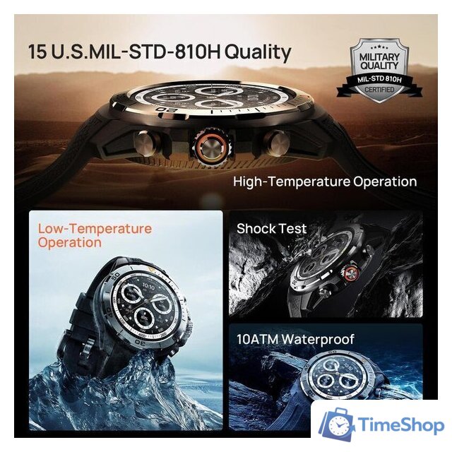 Умные часы Mibro GS Explorer (белый) - Изображение №4 — Интернет-магазин Time-Shop