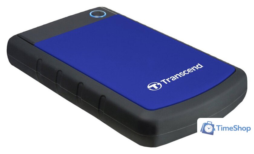 Внешний накопитель Transcend StoreJet 25H3B 1TB (TS1TSJ25H3B) - Изображение №1 — Интернет-магазин Time-Shop