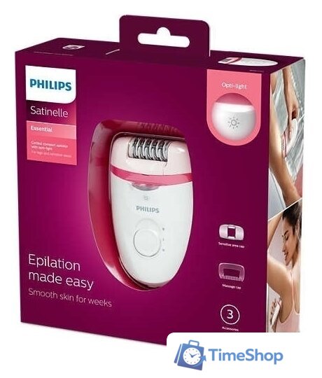 Эпилятор Philips BRE255/00 - Изображение №6 — Интернет-магазин Time-Shop