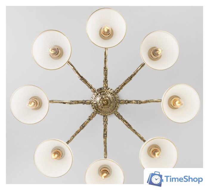 Подвесная люстра Евросвет 60106/8 (Античная бронза) - Изображение №3 — Интернет-магазин Time-Shop