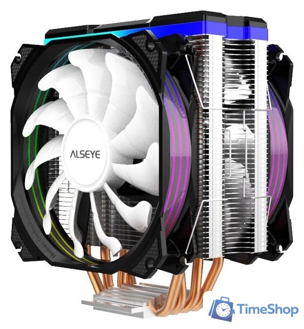 Кулер для процессора ALSEYE M120D (черный) - Изображение №1 — Интернет-магазин Time-Shop