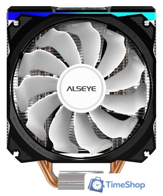 Кулер для процессора ALSEYE M120D (черный) - Изображение №2 — Интернет-магазин Time-Shop