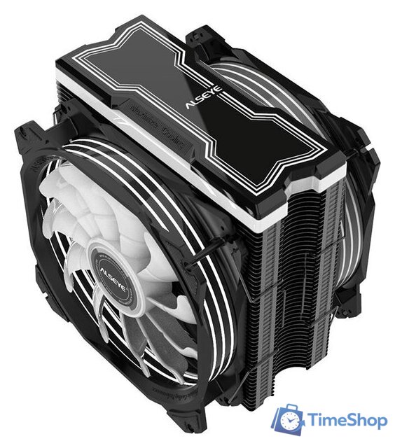 Кулер для процессора ALSEYE M120D (черный) - Изображение №3 — Интернет-магазин Time-Shop