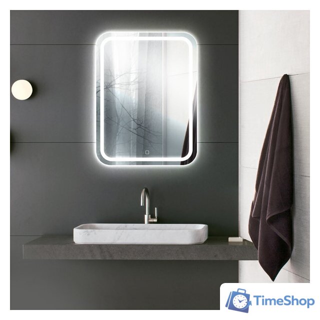 Зеркало Doratiz Экватор 50x70 2611.006 (сенсорный выключатель) - Изображение №6 — Интернет-магазин Time-Shop