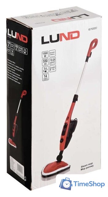 Паровая швабра LUND 67220 - Изображение №5 — Интернет-магазин Time-Shop