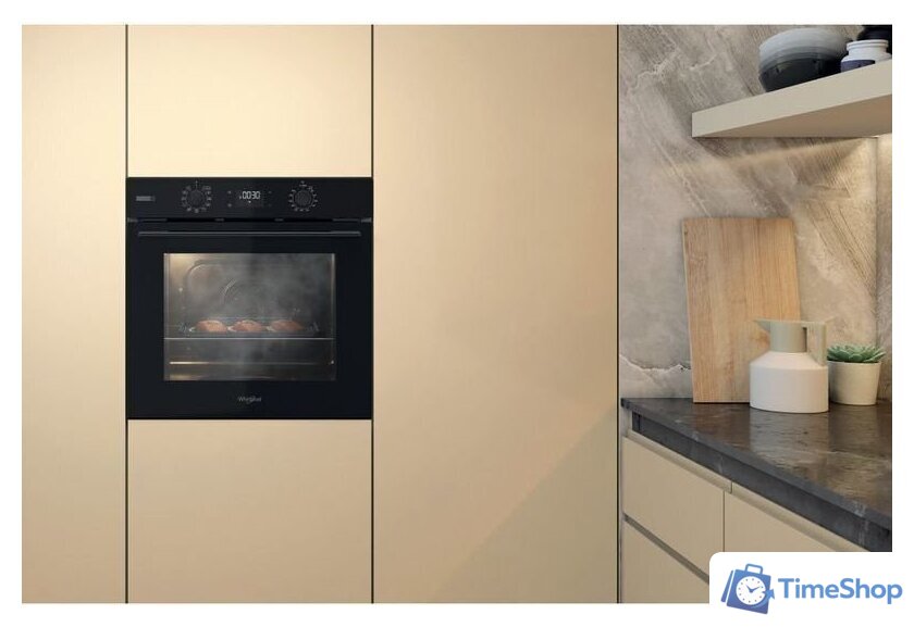 Электрический духовой шкаф Whirlpool OMSK58CU1SB - Изображение №4 — Интернет-магазин Time-Shop