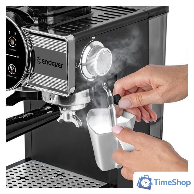 Рожковая кофеварка Endever Costa-1093 - Изображение №7 — Интернет-магазин Time-Shop