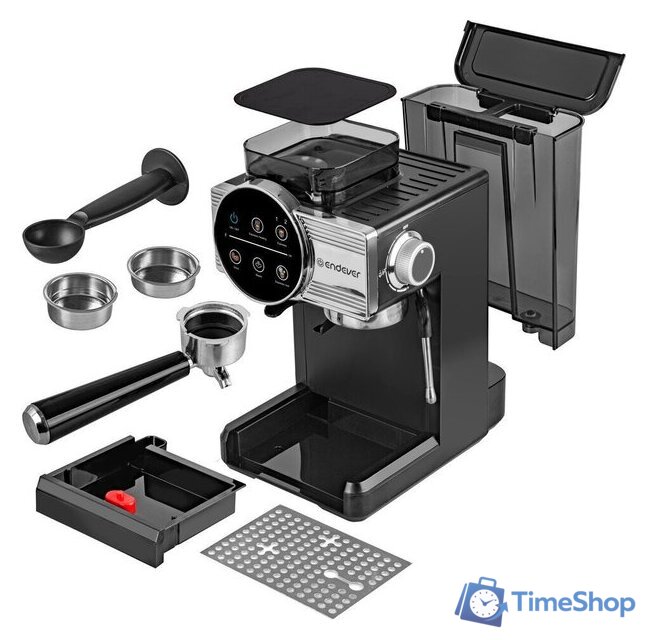 Рожковая кофеварка Endever Costa-1093 - Изображение №3 — Интернет-магазин Time-Shop