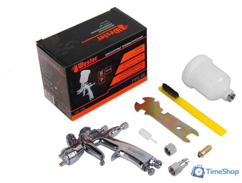Краскопульт Wester FPG-40 [75534] - Изображение №6 — Интернет-магазин Time-Shop