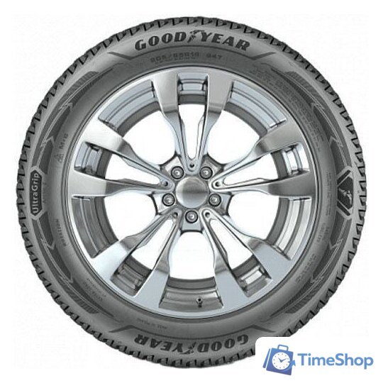 Зимние шины Goodyear UltraGrip Arctic 2 205/50R17 93T (шипы) - Изображение №2 — Интернет-магазин Time-Shop