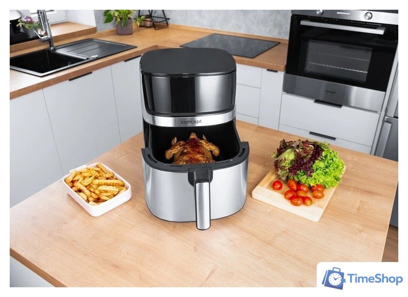 Аэрогриль (аэрофритюрница) Concept FR8010 - Изображение №4 — Интернет-магазин Time-Shop