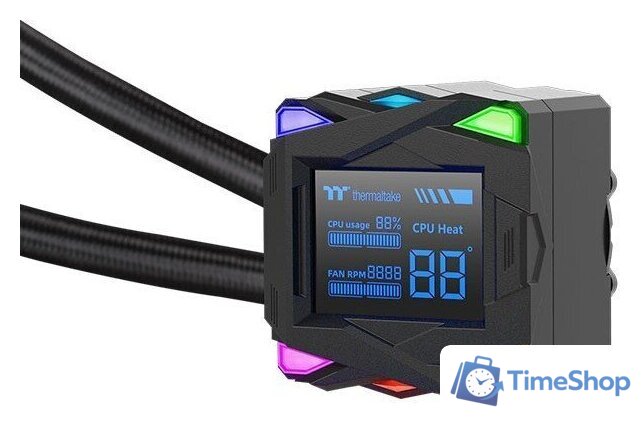Система жидкостного охлаждения для процессора Thermaltake LA360-S ARGB Sync CL-W462-PL12SW-A - Изображение №2 — Интернет-магазин Time-Shop