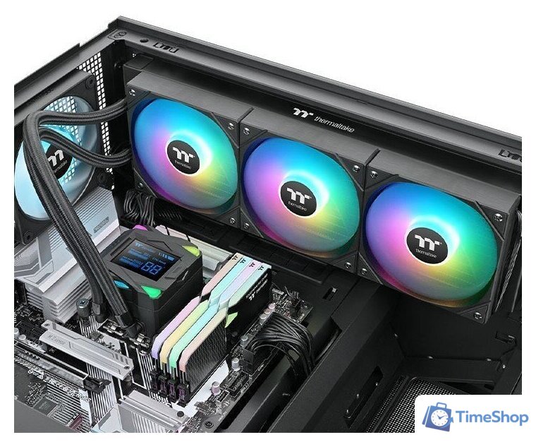 Система жидкостного охлаждения для процессора Thermaltake LA360-S ARGB Sync CL-W462-PL12SW-A - Изображение №5 — Интернет-магазин Time-Shop