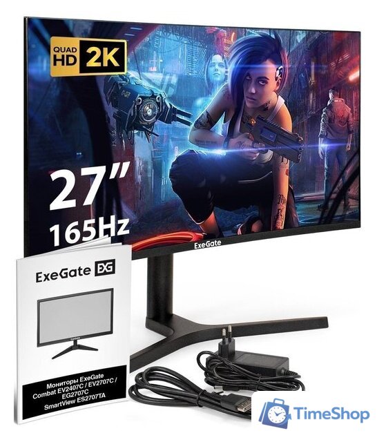 Игровой монитор ExeGate Combat EC2700TA EX297303RUS - Изображение №7 — Интернет-магазин Time-Shop
