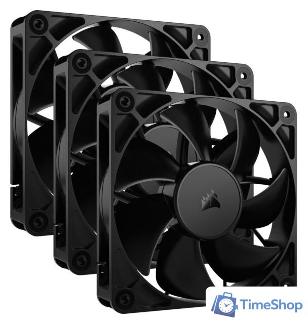 Комплект вентиляторов для корпуса Corsair RS120 PWM Triple Pack CO-9050189-WW - Изображение №1 — Интернет-магазин Time-Shop