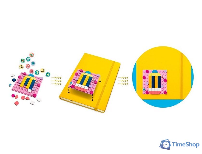 Конструктор LEGO DOTS 41957 Большой набор пластин-наклеек с тайлами - Изображение №2 — Интернет-магазин Time-Shop