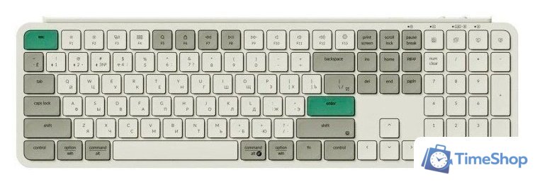Клавиатура Keychron B6 Pro B6P-K12-RU (ретро зеленый) - Изображение №1 — Интернет-магазин Time-Shop