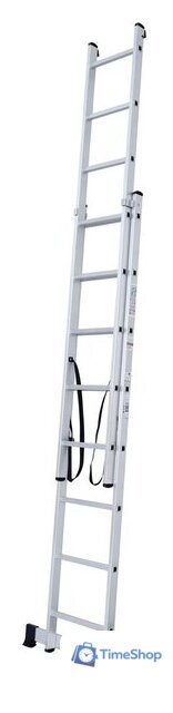 Лестница-стремянка Новая высота NV 122 алюминиевая двухсекционная 2x8 ступеней - Изображение №3 — Интернет-магазин Time-Shop