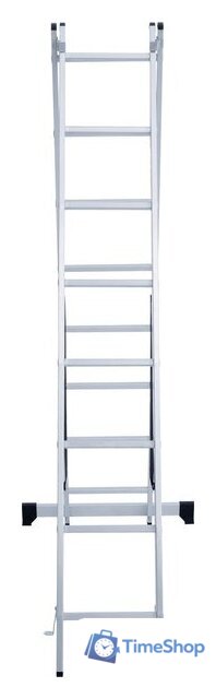 Лестница-стремянка Новая высота NV 122 алюминиевая двухсекционная 2x8 ступеней - Изображение №4 — Интернет-магазин Time-Shop