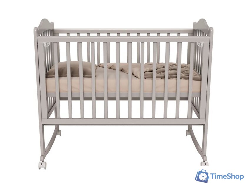 Классическая детская кроватка Incanto Pali KR-0069/4 (серый) - Изображение №17 — Интернет-магазин Time-Shop