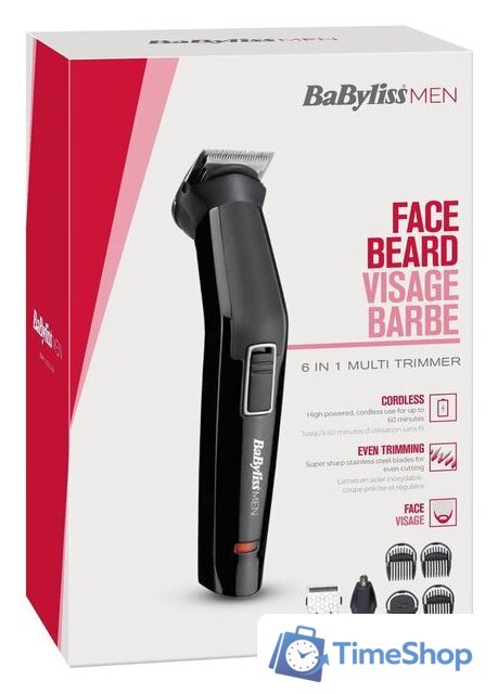 Триммер для бороды и усов BaByliss MT725E - Изображение №4 — Интернет-магазин Time-Shop