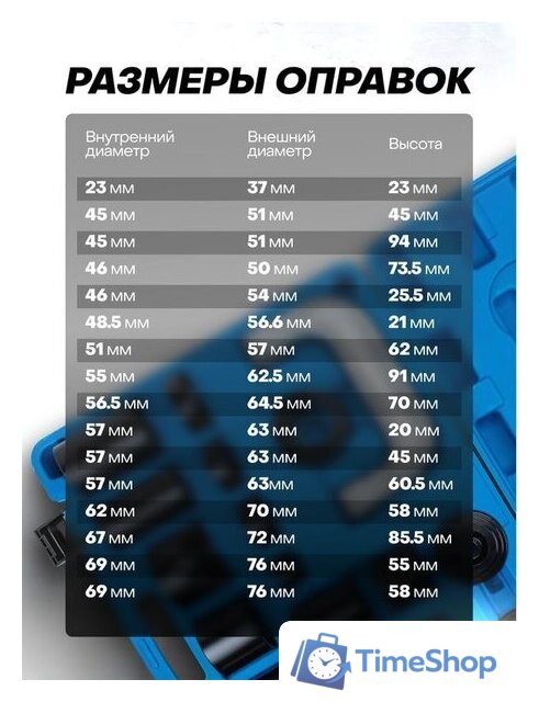 Съемник сайлентблоков FORSandTUNE 61 077 921T2 - Изображение №4 — Интернет-магазин Time-Shop