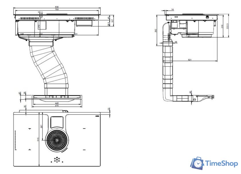 Варочная панель Elica NikolaTesla BL/F/83 - Изображение №5 — Интернет-магазин Time-Shop